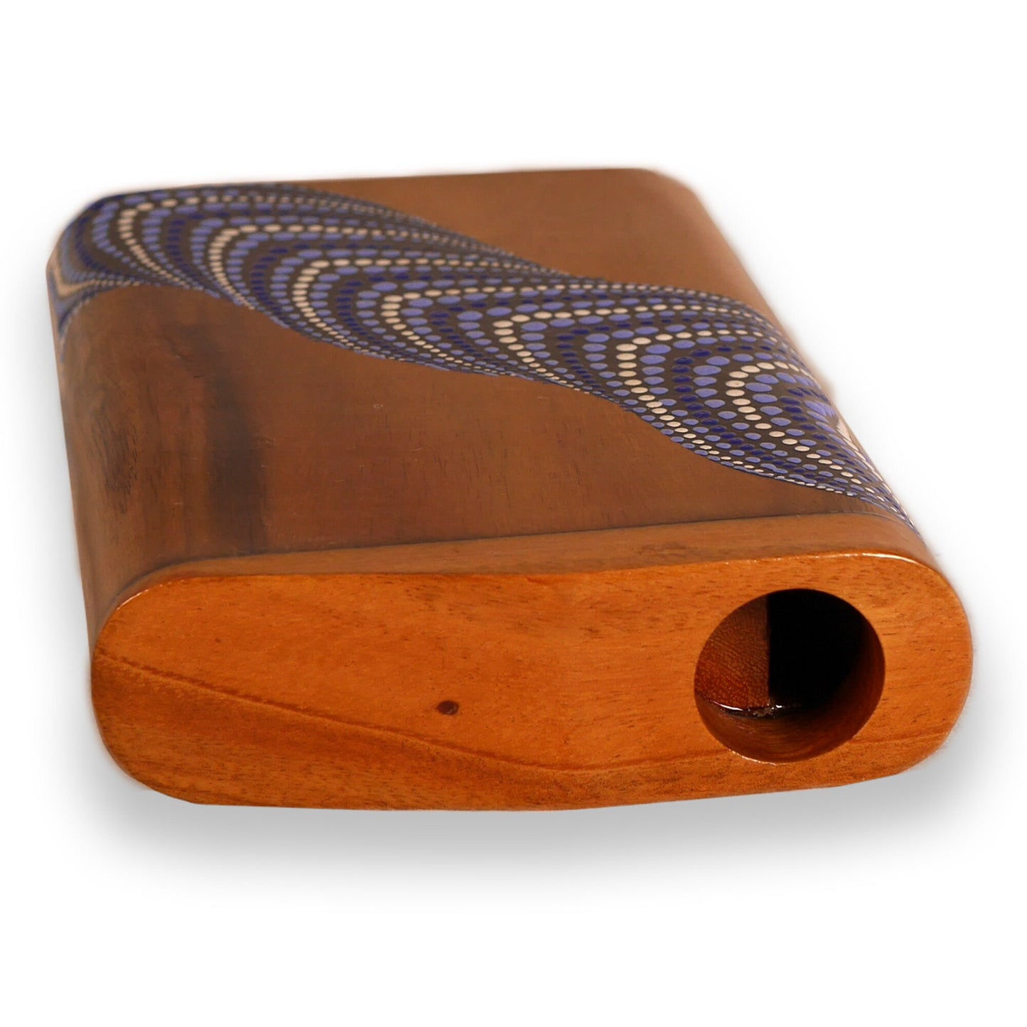 portable compact Aboriginal travel didgeridoo made of wood