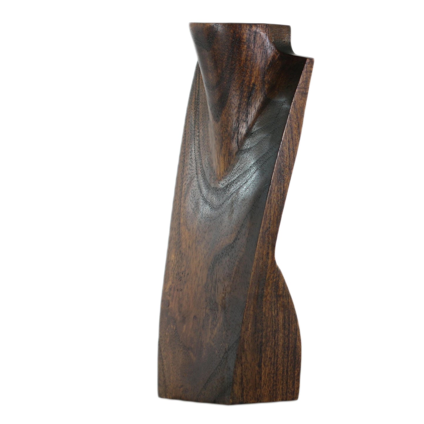 Elegant jewelry bust - jewelry holder - necklace holder - jewelry stand made of wood brown colored 3 sizes