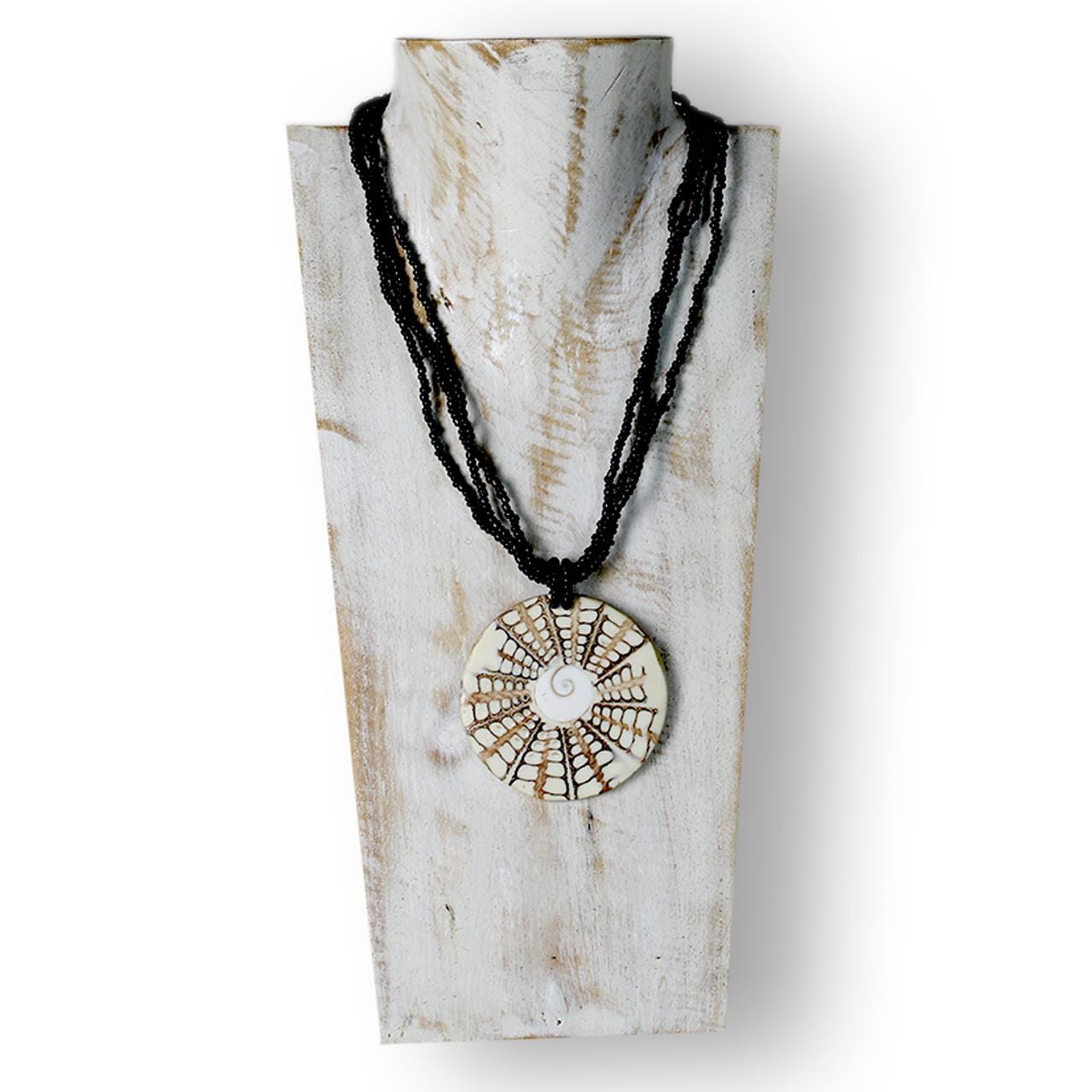 Elegant jewelry bust - jewelry holder - necklace holder - jewelry stand made of wood shabby white finishing colored 3 sizes