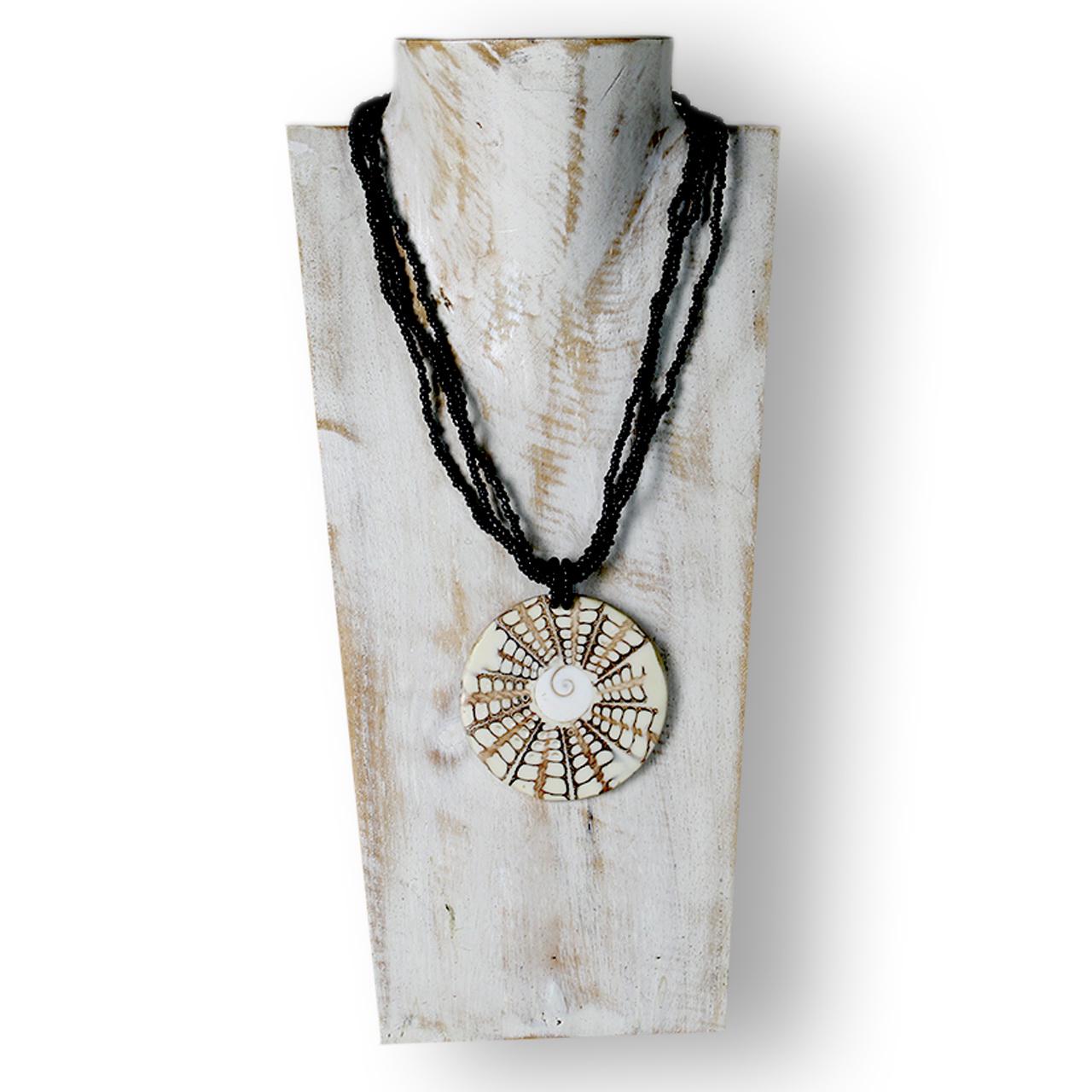 Elegant jewelry bust - jewelry holder - necklace holder - jewelry stand made of wood shabby white finishing colored 3 sizes