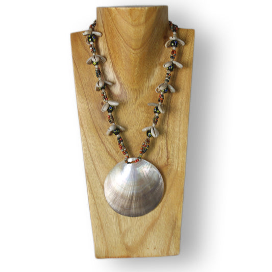 Wooden Jewelry Stand Nature colored 40cm (15.7") | Necklace Display Bust