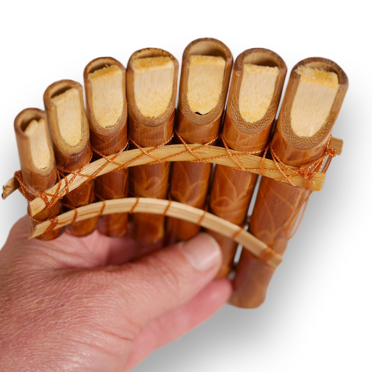 Pan flute bamboo flute with 7 tubes made of bamboo