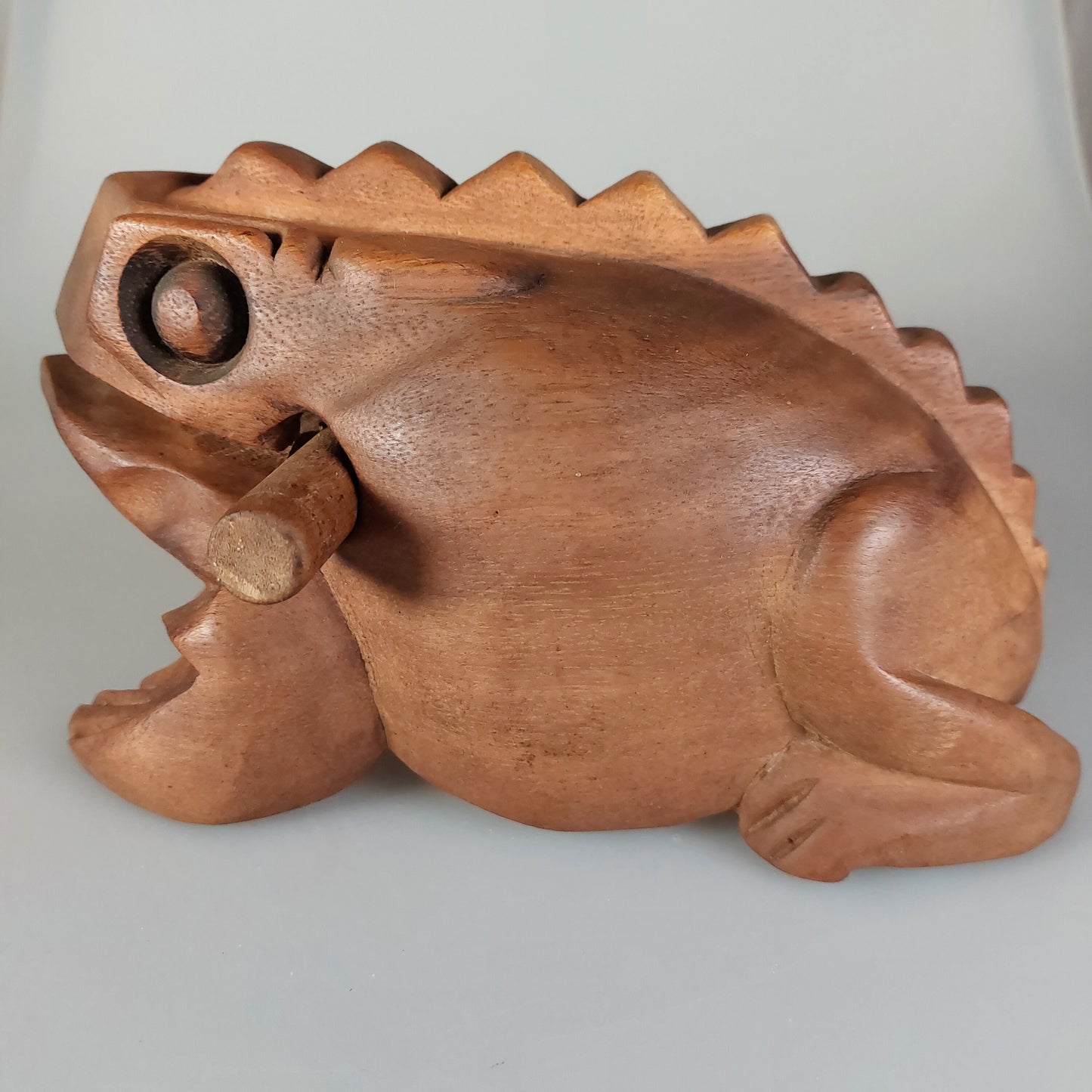 Sound frog ratsch ratsch made of mango wood, robustly processed effect instrument in various sizes